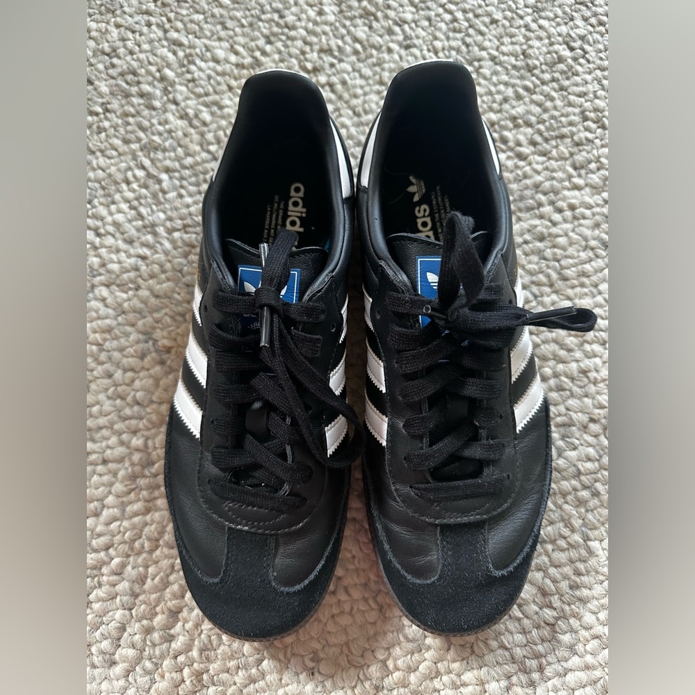 Black Adidas Samba OG Shoes size 8.5 M/9.5 W